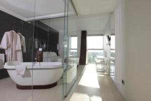 Vannituba majutusasutuses Hotel For You