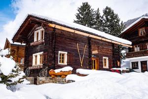 Izba durante l'inverno