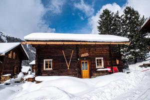 Izba durante l'inverno