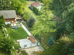Vonkajšia záhrada v ubytovaní Hunting Lodge Lipót