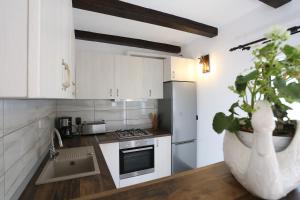 Η κουζίνα ή μικρή κουζίνα στο Casa Morii Ohaba