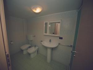 Koupelna v ubytování Cassiodoro Rooms Affittacamere