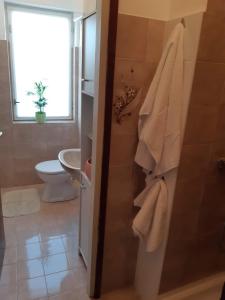 Kúpeľňa v ubytovaní Apartment near centar for 2+1 at Pula, with garden and free parking