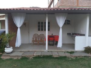 Patio nebo venkovní prostory v ubytování Passarinhada Hospedagem