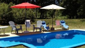 The swimming pool at or close to Parque Relicura