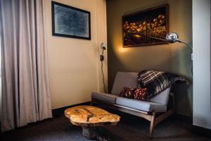 Posezení v ubytování KEX Hotel