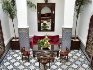 Posezení v ubytování Riad Noujoum Medina