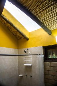 Koupelna v ubytování Cabaña Campestre Sol Muisca RNT85322