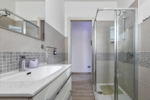 Kúpeľňa v ubytovaní Tirreno apartment