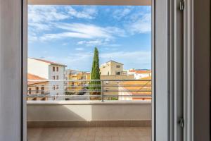 Balkón alebo terasa v ubytovaní Tirreno apartment