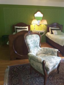 Posteľ alebo postele v izbe v ubytovaní Le Giuggiole 5 posti letto in una casa ricca d'atmosfera