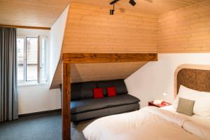 Letto o letti in una camera di KONCEPT HOTEL Löie