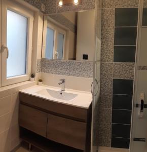 Ванна кімната в Maison La prairie porte de Chambord