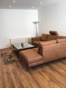 Posezení v ubytování Chic appartement in Sas van Gent