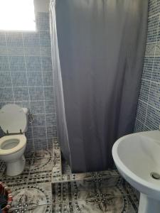 Koupelna v ubytování Chez Lilise