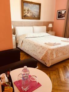 Кровать или кровати в номере Villa Varenna