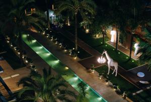Zahrada ubytování Mec Paestum Hotel