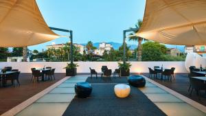 Balkón nebo terasa v ubytování Mec Paestum Hotel