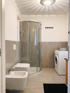 Koupelna v ubytování Calvi's Home