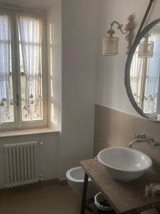 Koupelna v ubytování La Villa de I Casali del Troscio + 10 fotografií
