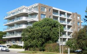 Bygningen som lejligheden ligger i