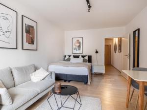 Posezení v ubytování limehome Magdeburg Breiter Weg