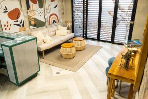 Istumisnurk majutusasutuses Zentrico Boutique