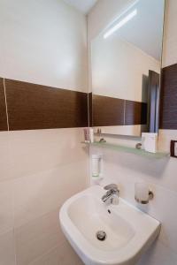 Kúpeľňa v ubytovaní Hotel Hubertus