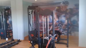 Fitness centrum a/nebo fitness zařízení v ubytování Flat Smart 401-Frente a praia-com self-check-in.