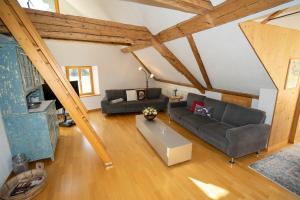 Posezení v ubytování Apartment Bügl Grond 124