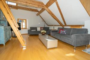 Posezení v ubytování Apartment Bügl Grond 124