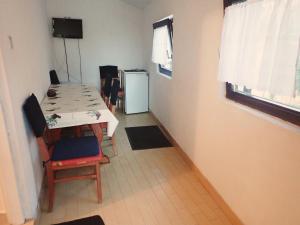 Televisyen dan/atau pusat hiburan di Apartment Nata with beautiful sea view