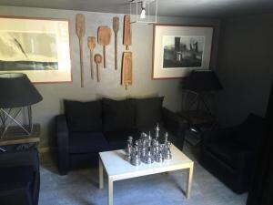 Posezení v ubytování Bungalows Demetria