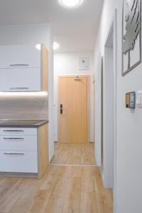 Η κουζίνα ή μικρή κουζίνα στο TATRYSTAY Apartment Sankt Bernard