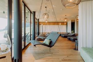 Posezení v ubytování Ratscher Landhaus