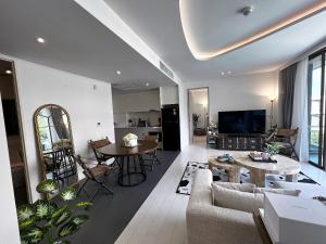Μια τηλεόραση ή/και κέντρο ψυχαγωγίας στο Veranda Residence Hua-Hin