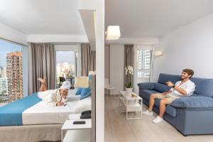 Posezení v ubytování Hotel Rosamar