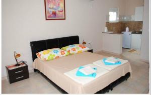Kuchyň nebo kuchyňský kout v ubytování Apartments Anne