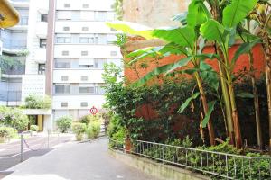 Vonkajšia záhrada v ubytovaní Hrt Milano
