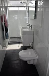 Koupelna v ubytování Typisch Norg