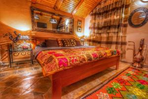 Postel nebo postele na pokoji v ubytování Pansion Bubamara Mostar