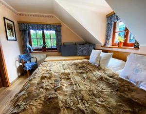 Ліжко або ліжка в номері Hotel Na Dolině