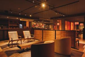 O lounge ou bar de Hotel Cassino Tower Curitiba Aeroporto By Nacional Inn