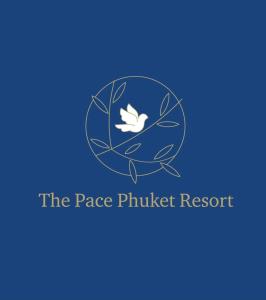 a logo for the pace phuket resort at The Pace Phuket Boutique Resort in Rawai Beach