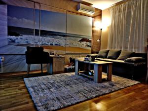 Ruang duduk di Apartman ESPRESSO sa parkingom