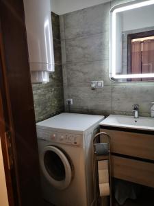 Koupelna v ubytování Dráchovský apartmán a vejminek
