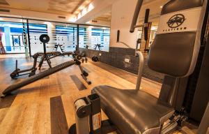Fitness centrum a/nebo fitness zařízení v ubytování Saint George Palace Aparthotel