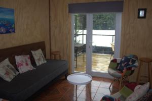 Posezení v ubytování El Refugio de la Cuenca