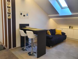 Posezení v ubytování Kaposvár Apartman