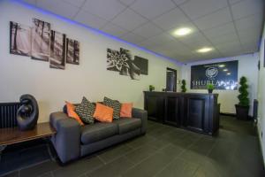 The lobby or reception area at The Shurland Hotel Gym Spa 